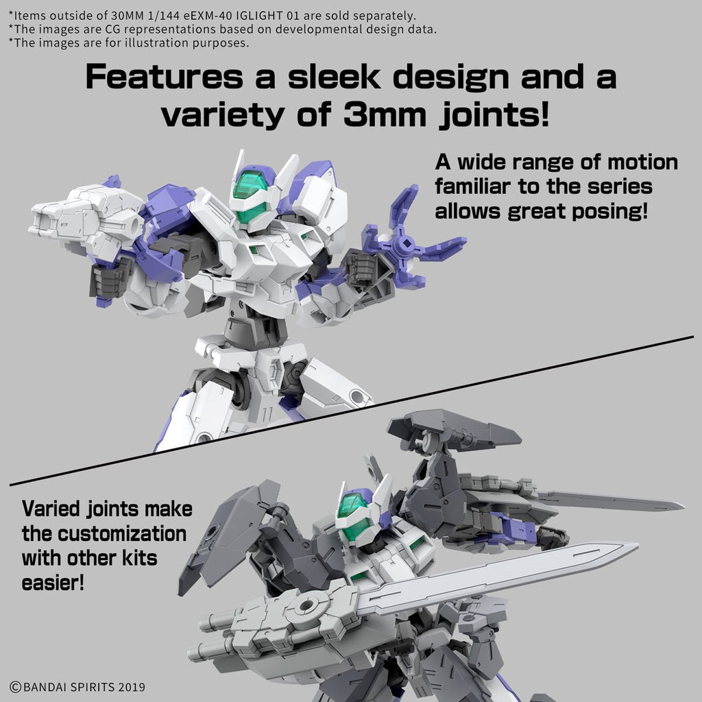 30 Minutes Missions eEXM-40 Iglight 01 1:144 Scale Model Kit