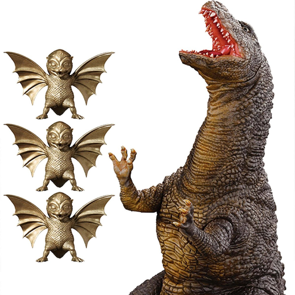 Godzilla Godzillasaurus and Dorat Ichibanso Statue