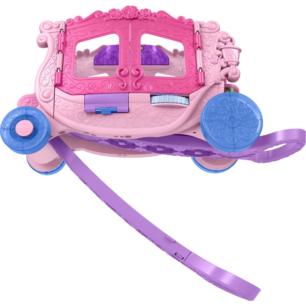 Disney Princess Little People Pull-Along Musical Carriage Playset