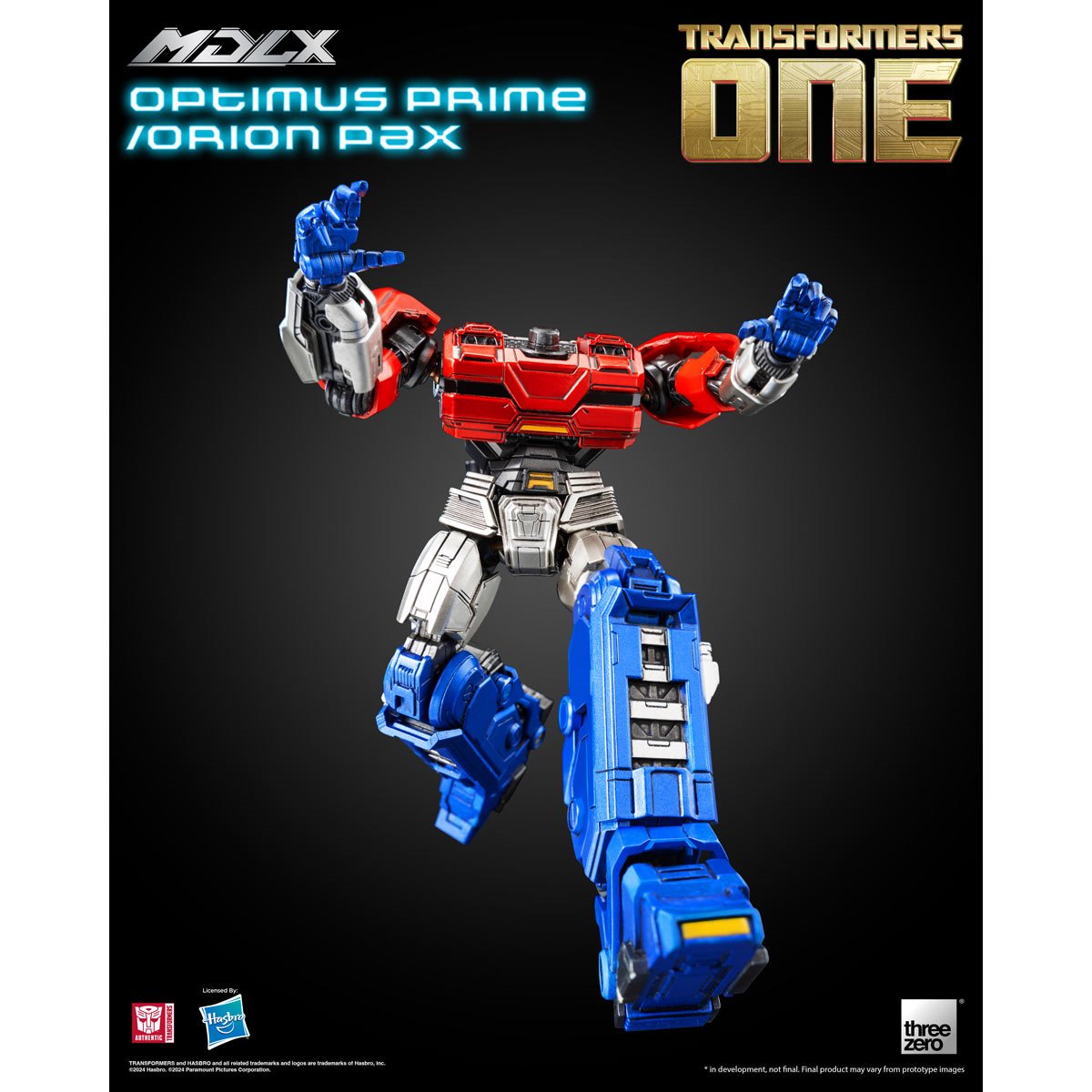 Transformers One Optimus Prime/Orion Pax MDLX Action Figure