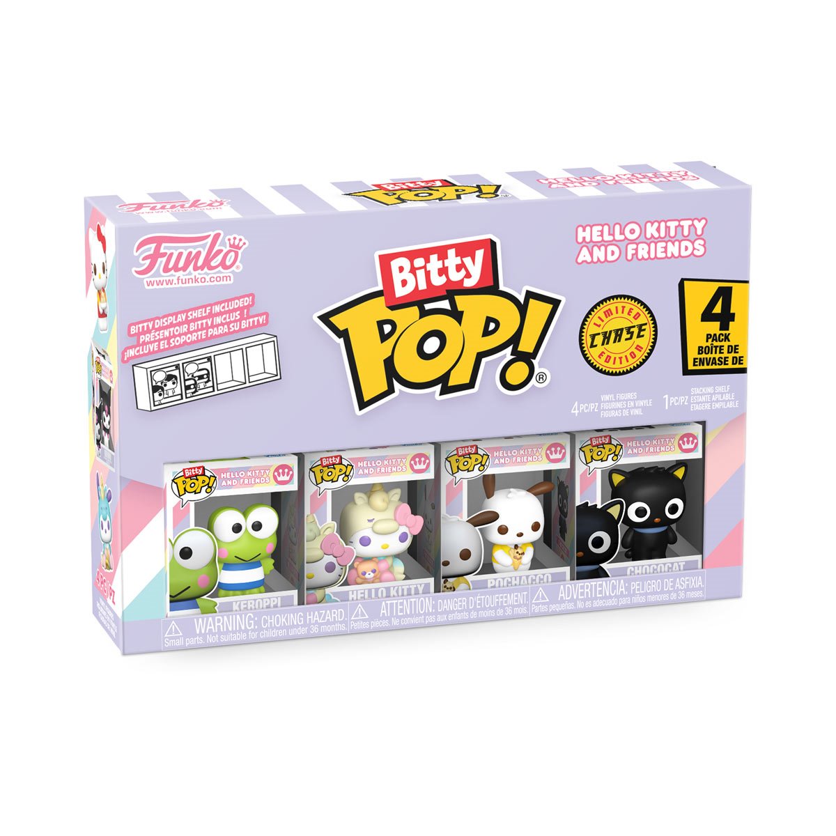 Sanrio Hello Kitty and Friends Keroppi Funko Bitty Pop! Mini-Figure 4-Pack