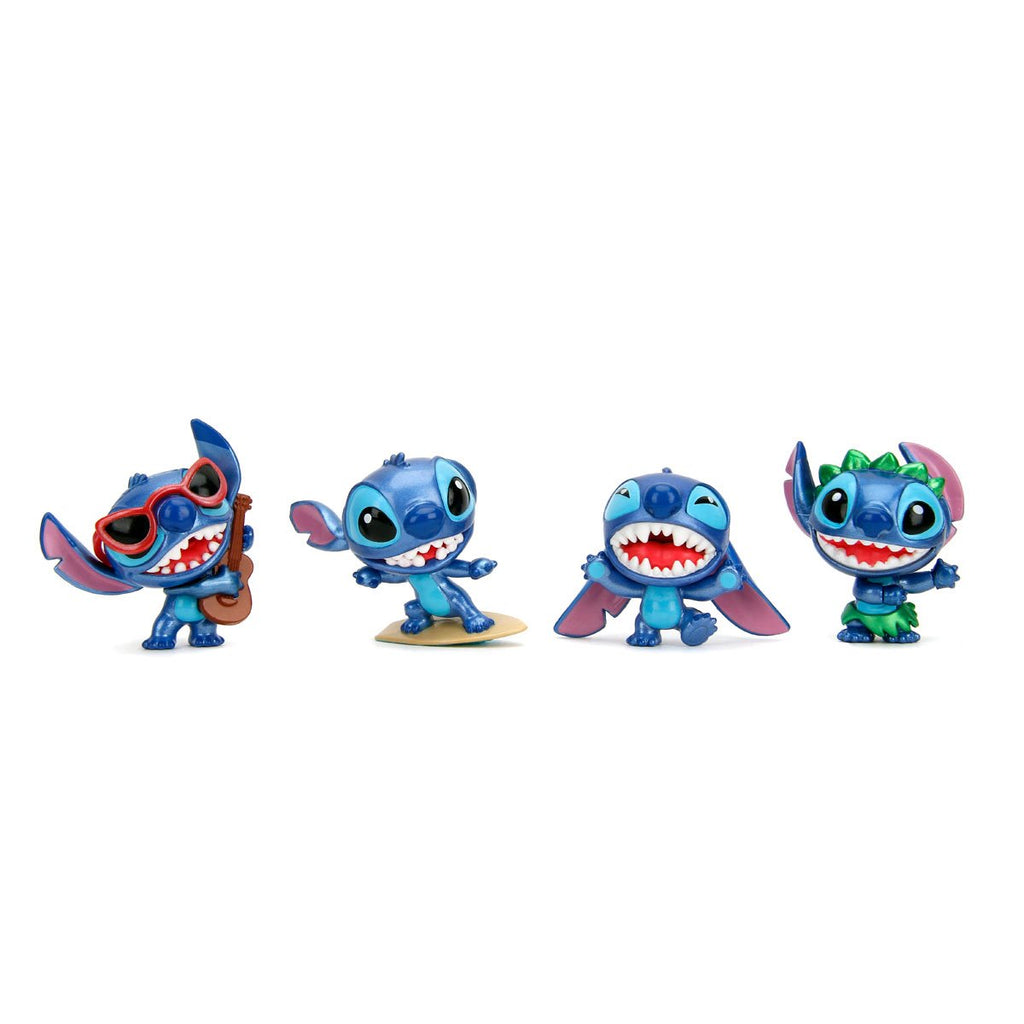 Lilo & Stitch Stitch Metalfigs 2 1/2-Inch Die-Cast Metal Mini-Figure 4-Pack