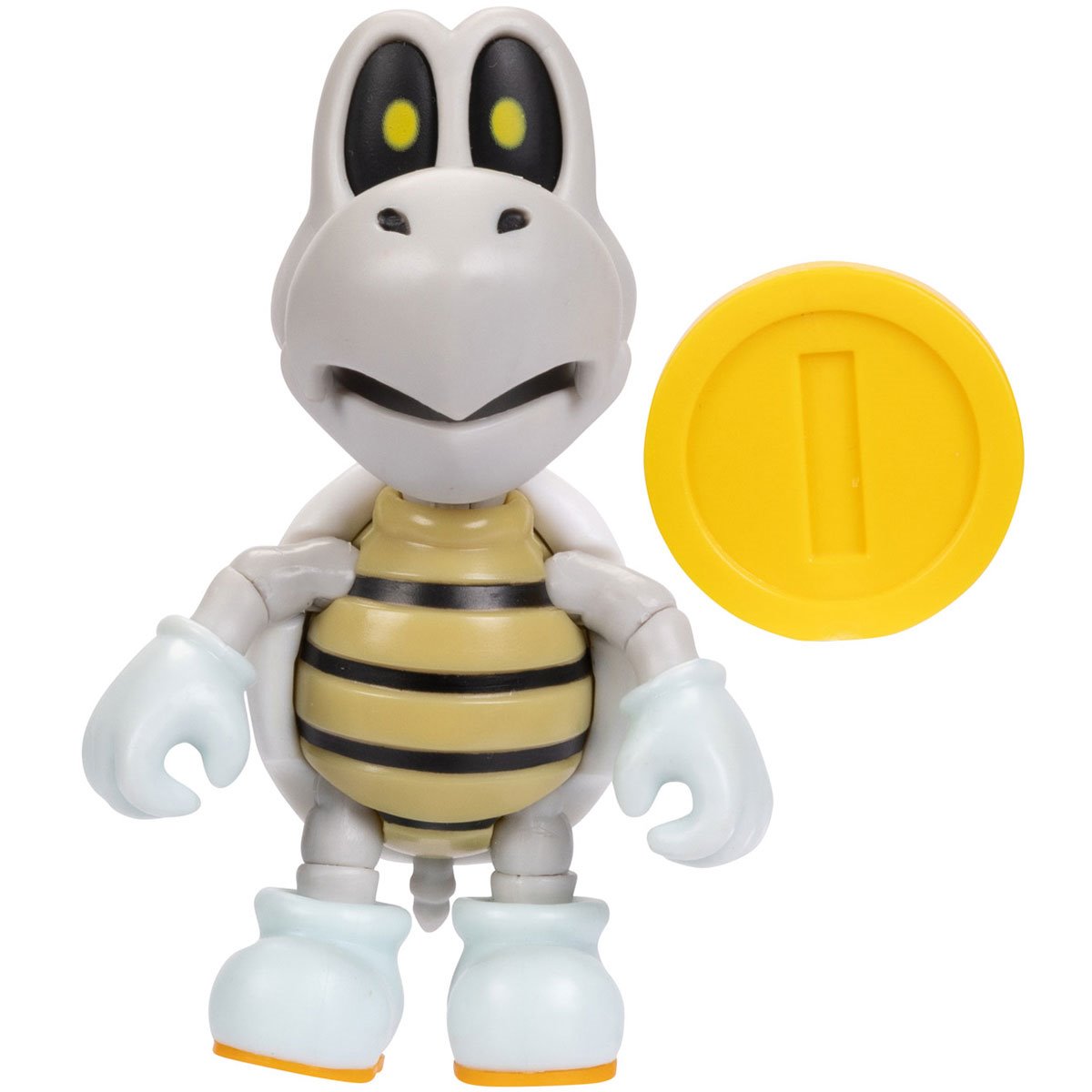 World of Nintendo Wave 40 Dry Bones with Coin 4-Inch Action Figure
