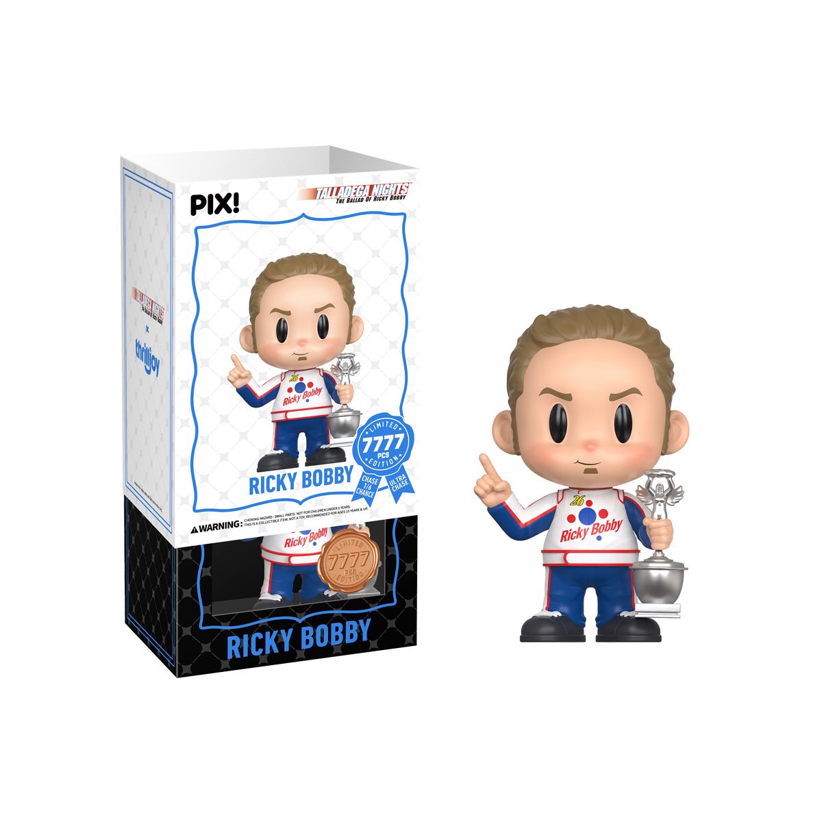 Talladega Nights Ricky Bobby with Trophy Pix! Vinyl Figure