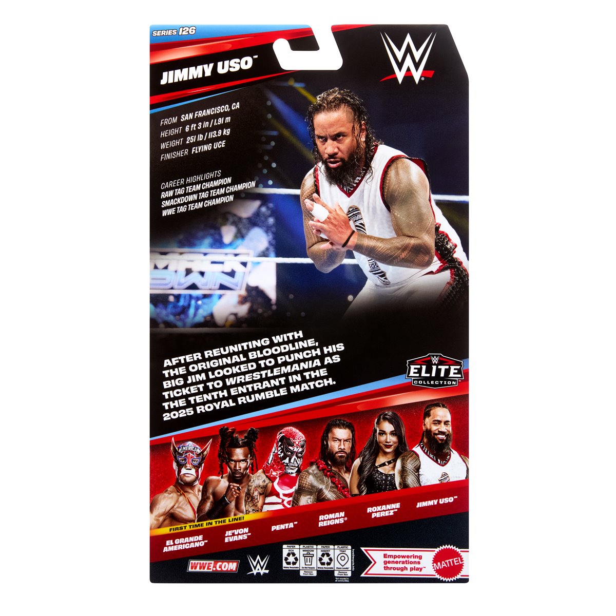 WWE Elite Collection Series Wave 126 Action Figure Case of 8