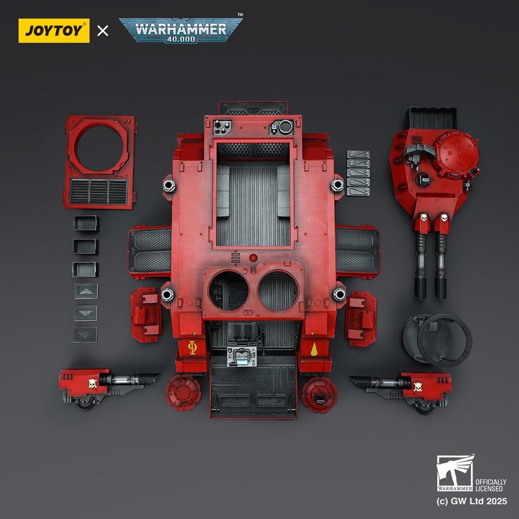 Joy Toy Warhammer 40,000 Blood Angels Predator Annihilator with Twin Lascannons 1:18 Scale Action Figure