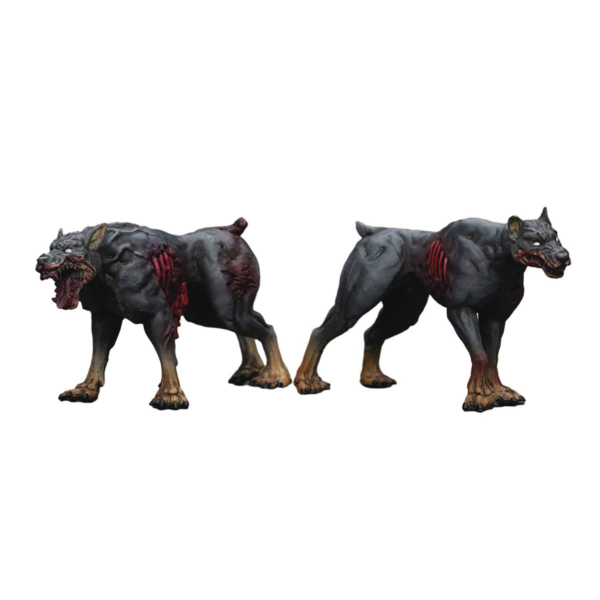 Joy Toy Dark Source Zombie Dog 1:25 Scale Action Figure 2-Pack