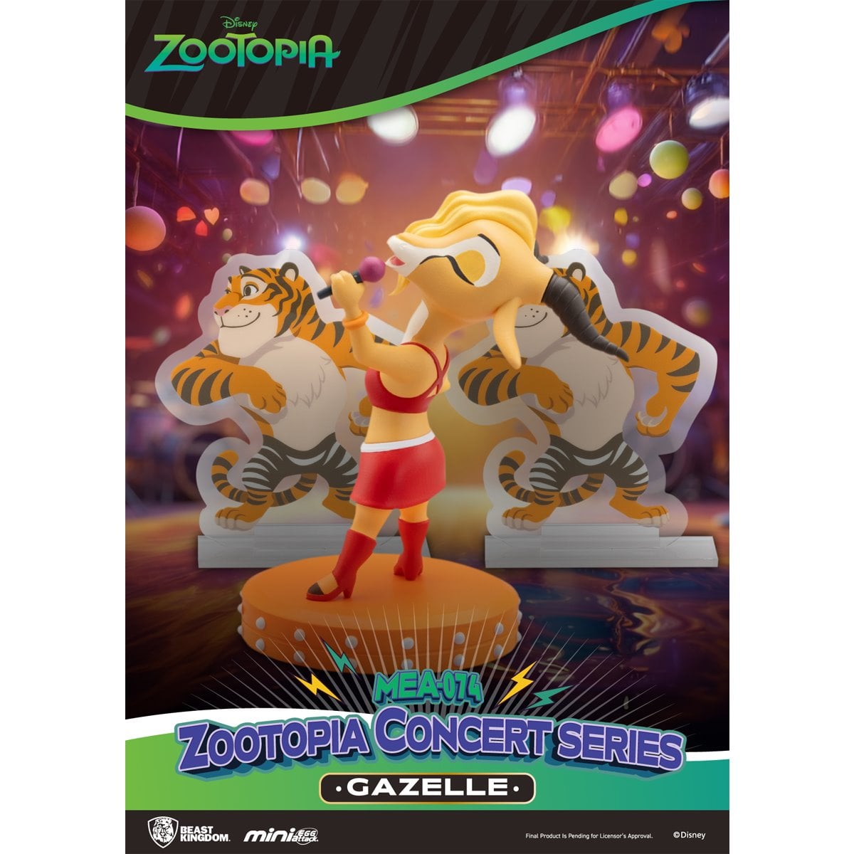 Zootopia Concert Series MEA-074 Mini-Figure Blind Box Case of 6