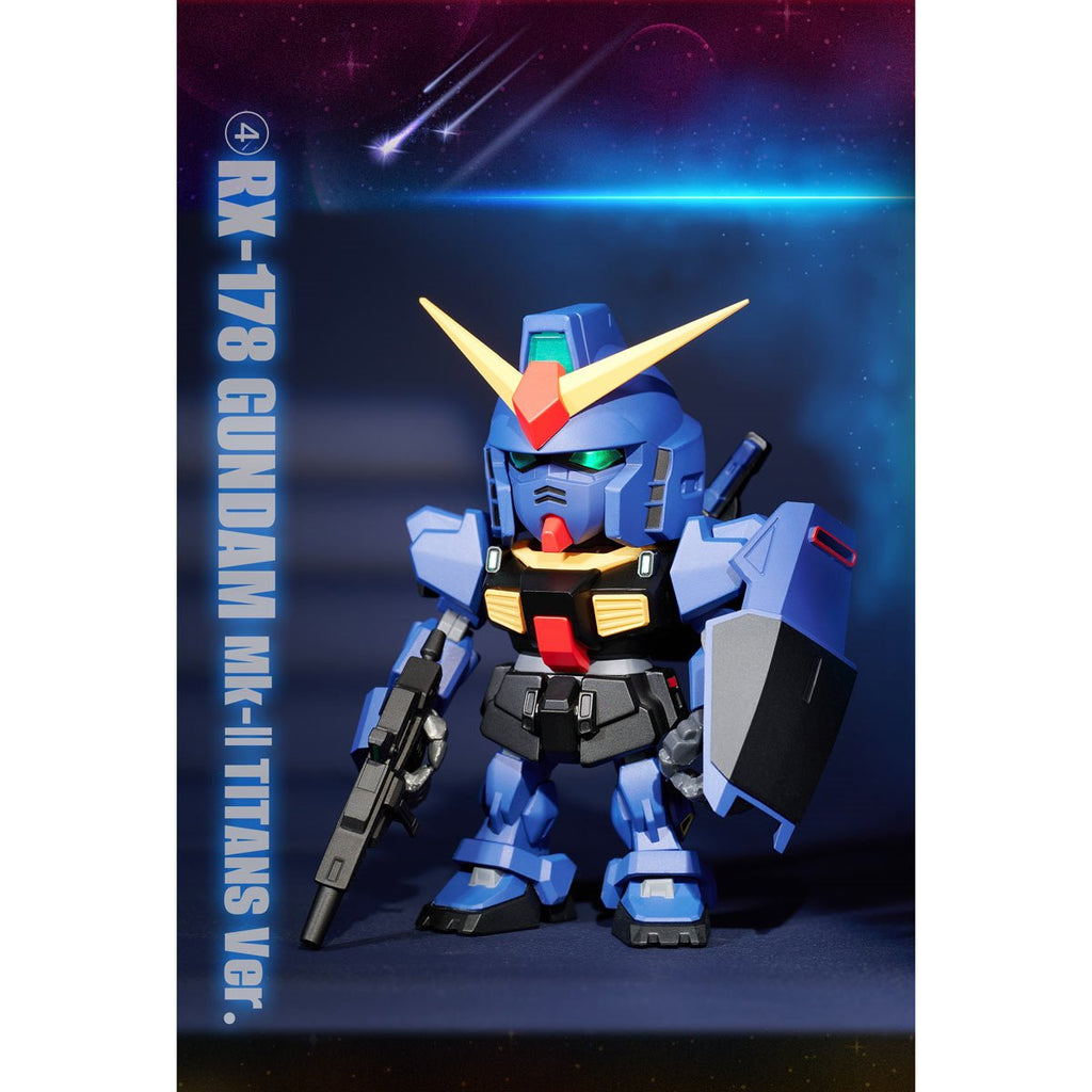 Zeta Gundam Transformation QMSV Mini Q MSV Mini-Figure Case of 8