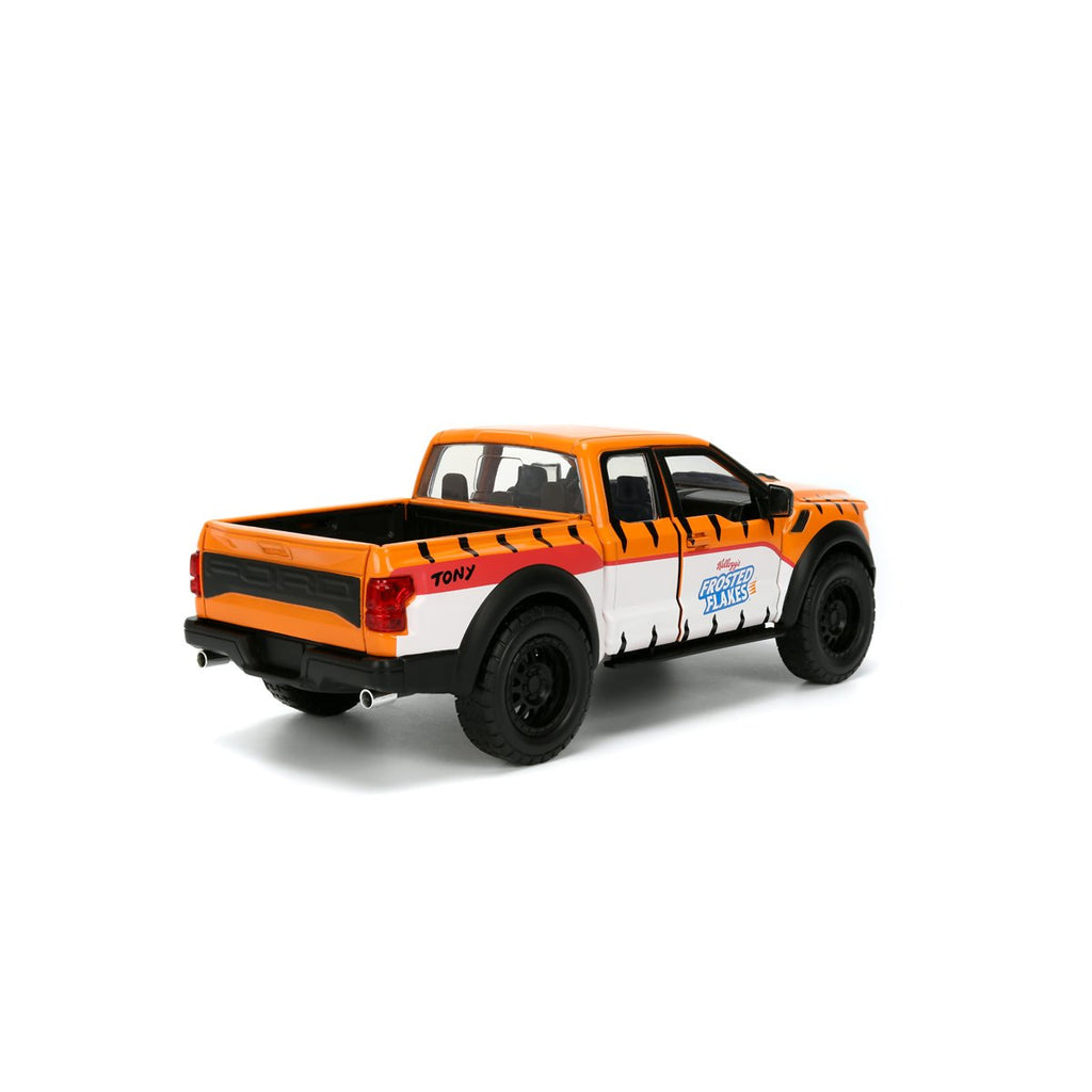 Hollywood Rides Kellogg's 2017 Ford F-150 Raptor 1:24 Scale Die-Cast Metal Vehicle with Tony the Tiger Figure