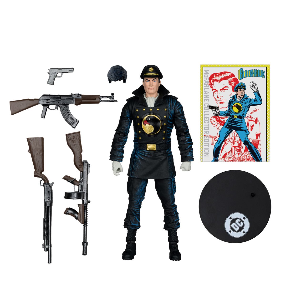 DC McFarlane Collector Edition Wave 13 Blackhawk DC Classics #49 7-Inch Scale Action Figure