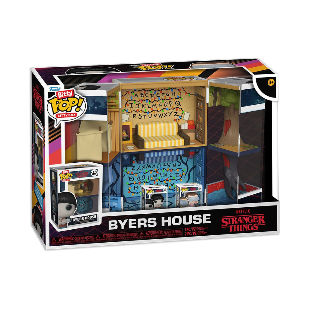 Stranger Things Byers House Funko Bitty Box Playset