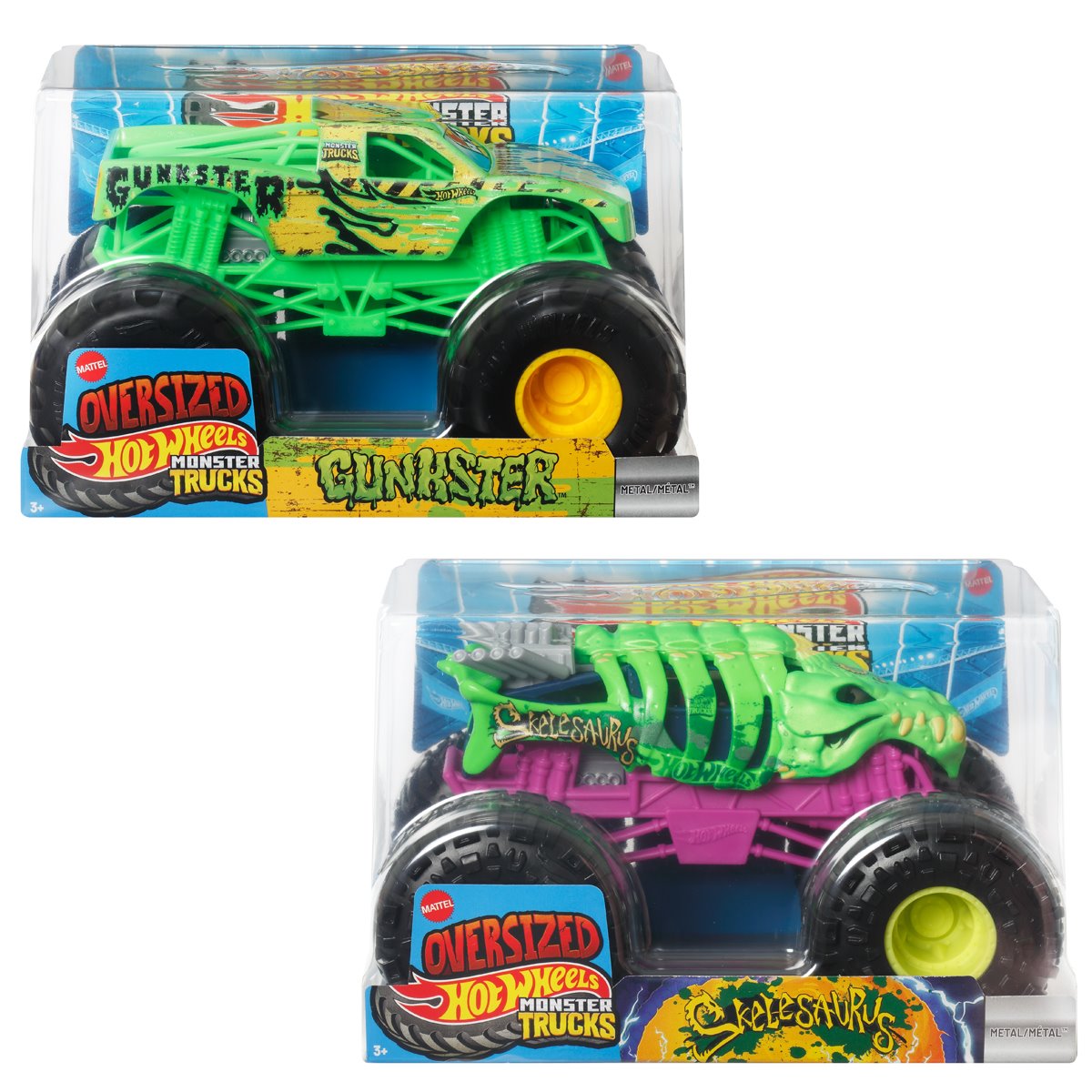 Hot Wheels Monster Trucks 1:24 Scale Vehicle 2026 Mix 7 Case of 4