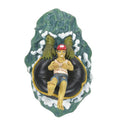 Snow Village Halloween Tubing S.O.S. Statue