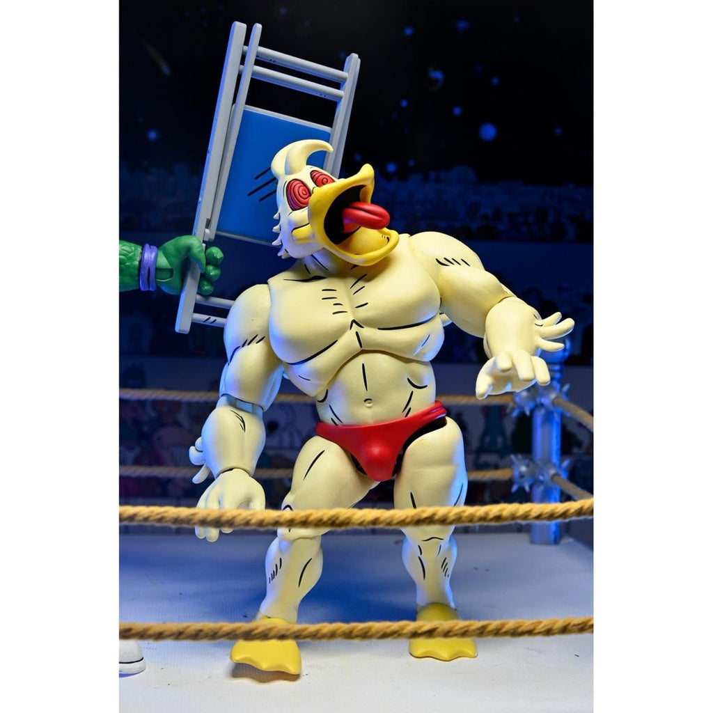 Teenage Mutant Ninja Turtles Adventures Archie Comics Stump Wrestling Ace Duck 7-Inch Scale Action Figure