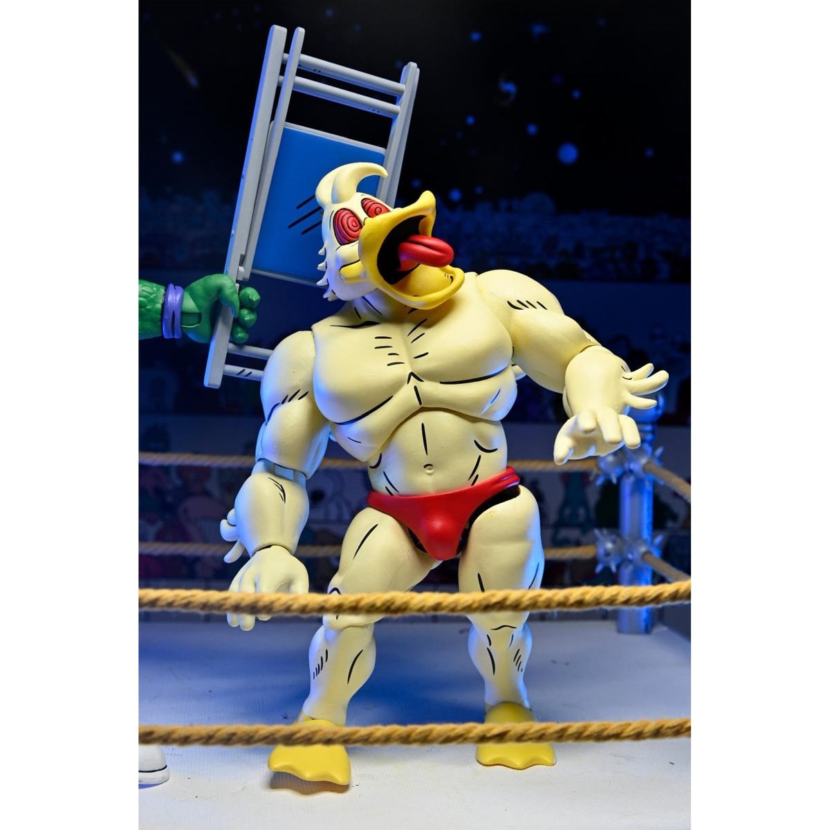 Teenage Mutant Ninja Turtles Adventures Archie Comics Stump Wrestling Ace Duck 7-Inch Scale Action Figure