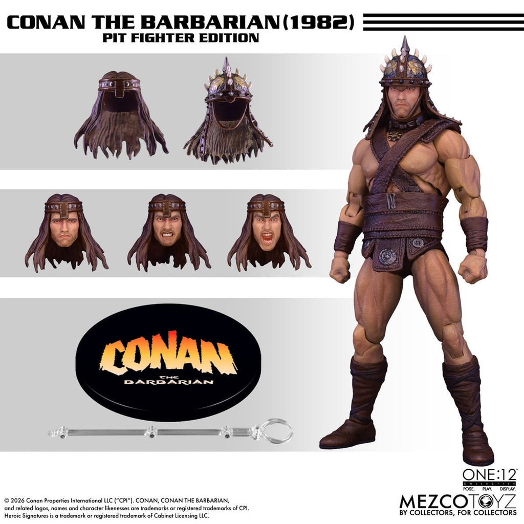 Conan The Barbarian (1982): Pit Fighter Edition One:12 Collective Action Figure