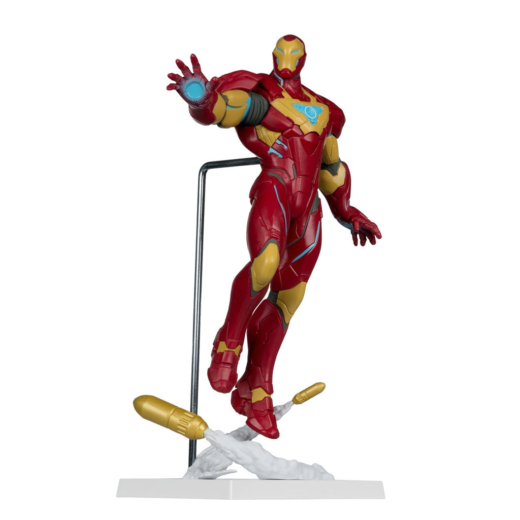 Marvel Rivals Wave 2 Iron Man 1:6 Scale Posed Figure with Scene and Comic