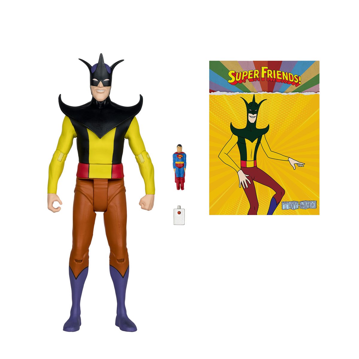 DC Retro Wave 13 Super Friends Toy Man 6-Inch Scale Action Figure