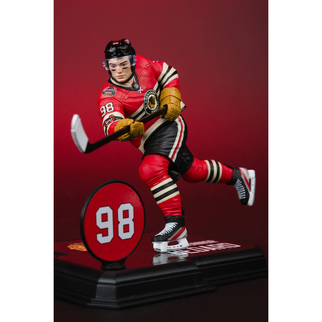NHL SportsPicks Chicago Blackhawks Connor Bedard Winter Classic Jersey 7-Inch Posed Figure