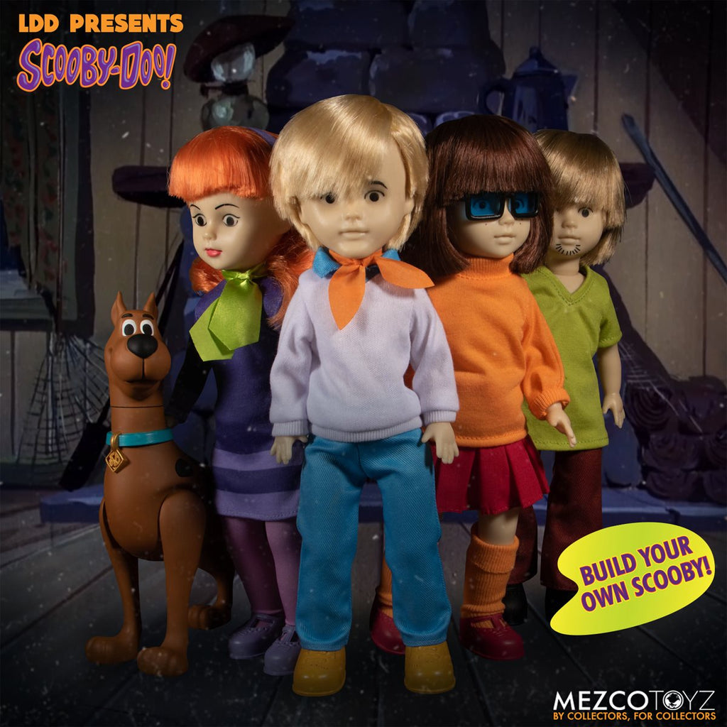 LDD Presents Scooby-Doo & Mystery Inc. Build a Figure Daphne & Shaggy 2-Piece Set