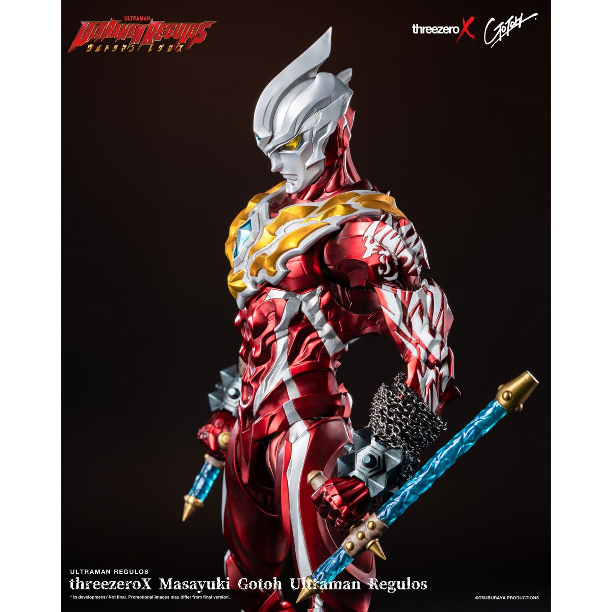 Ultraman Regulos ThreezeroX Masayuki Gotoh Ultraman Regulos Action Figure