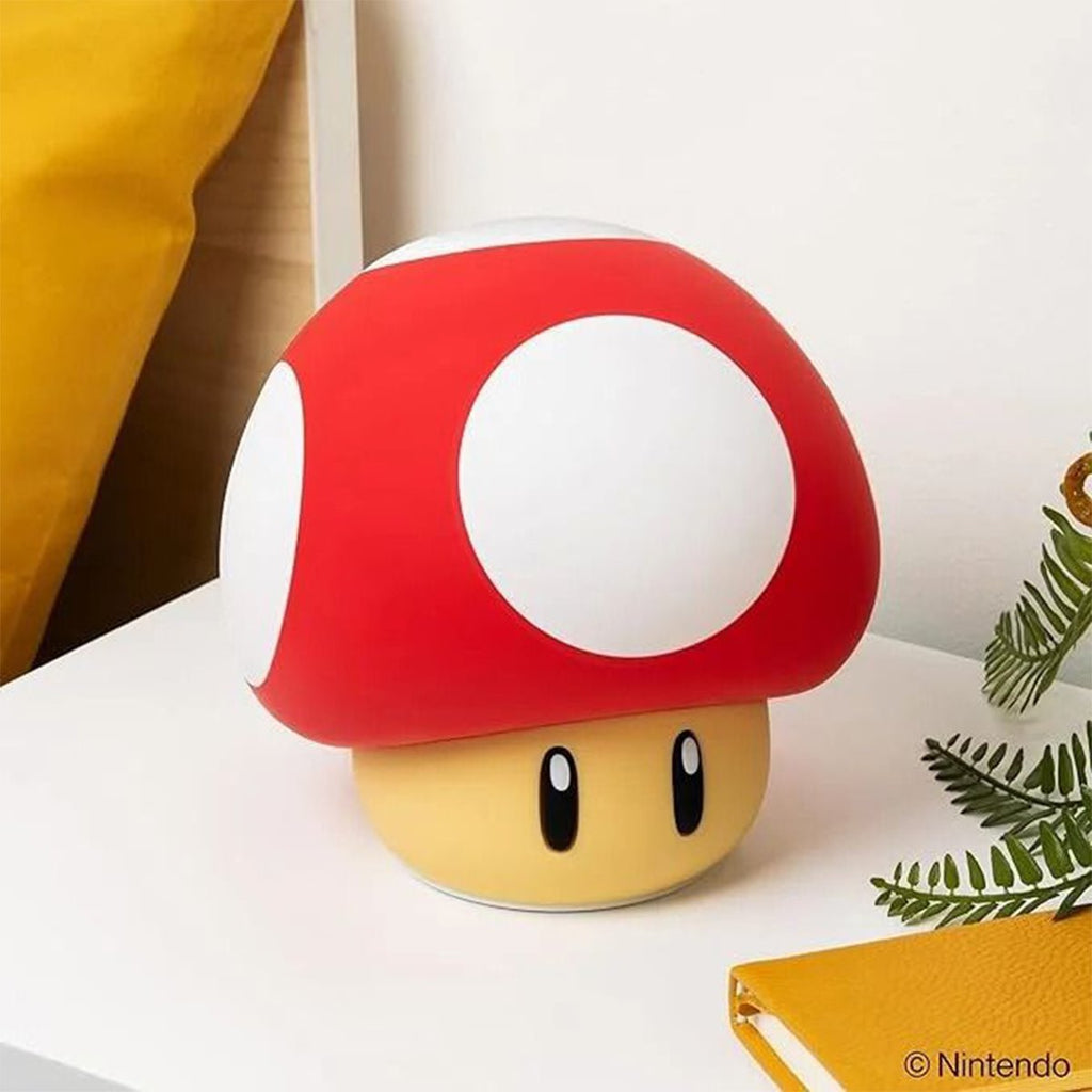 Super Mario Bros. Super Mushroom SquishyGlo Rechargeable Light