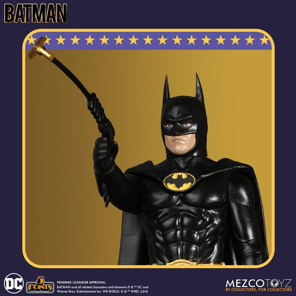 Batman 1989 5 Points Action Figure Set of 3