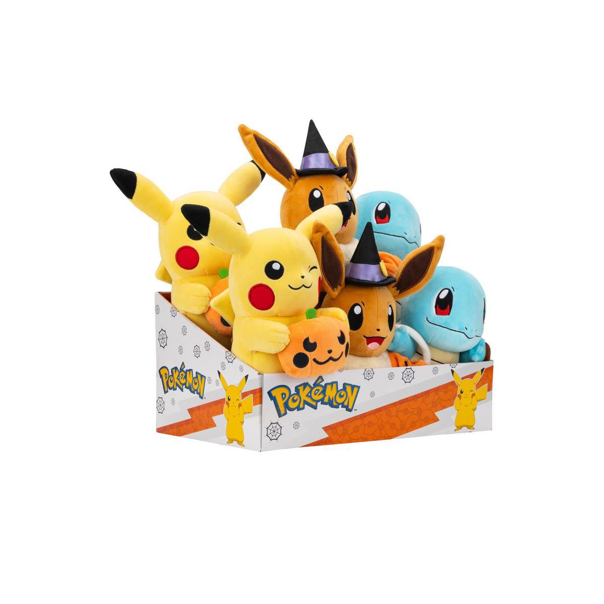 Pokemon Halloween 8-Inch Plush Case of 6