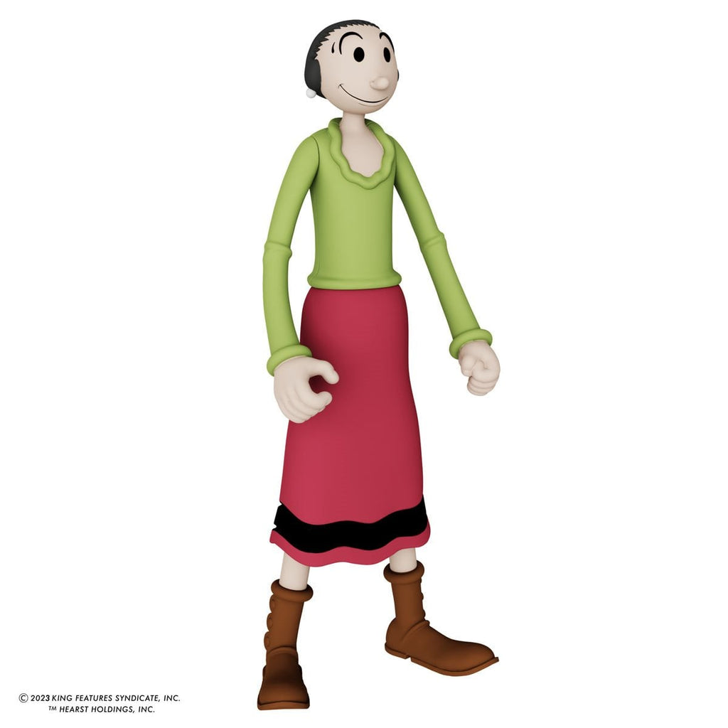 Popeye Power Stars Olive Oyl Retro 5-Inch Action Figure