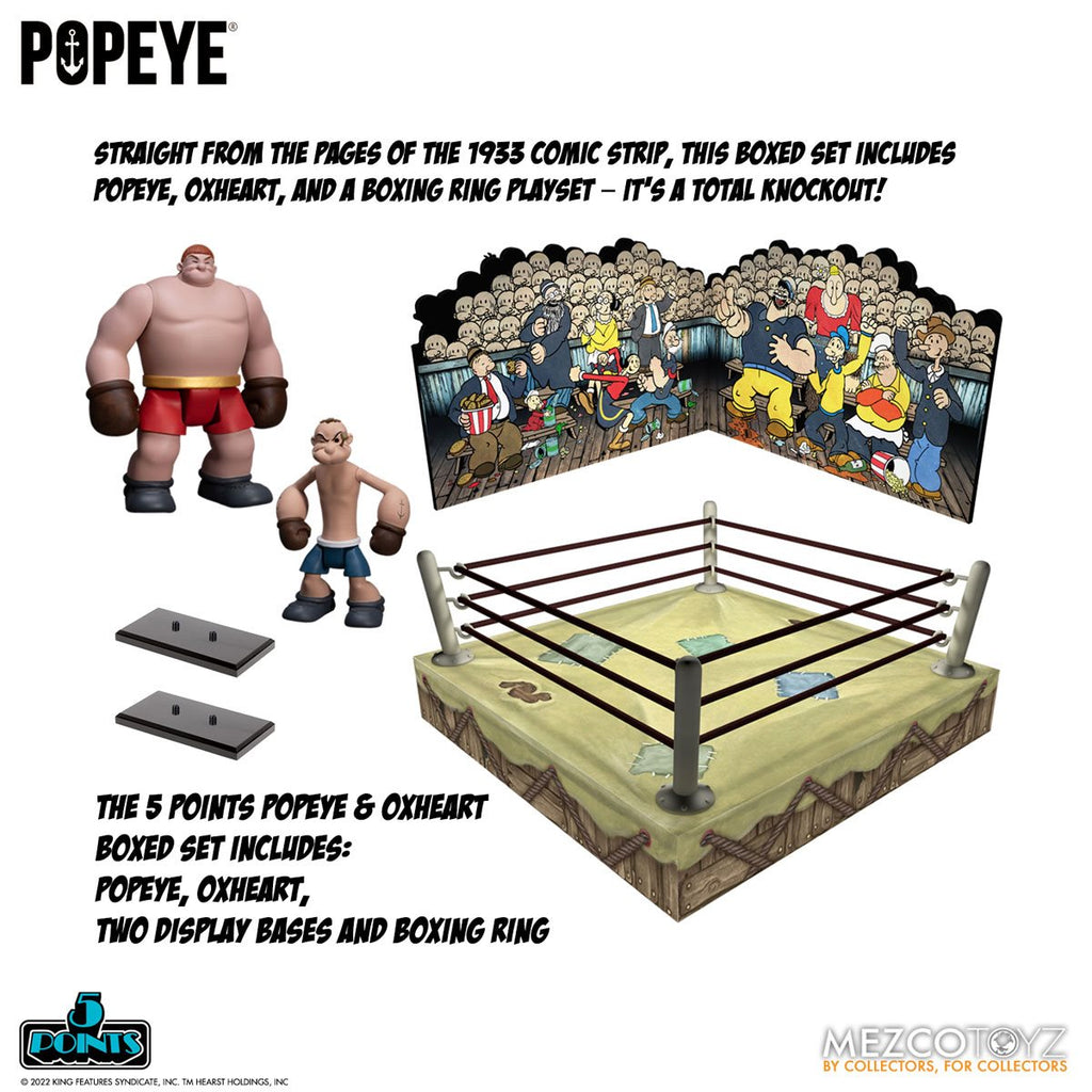 Popeye 5 Points Popeye and Oxheart Boxed Set