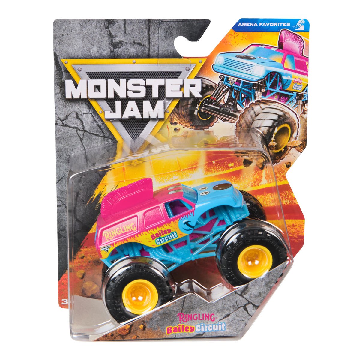 Monster Jam Monster Truck Single Pack Mix 44 1:64 Scale Vehicle Case of 12