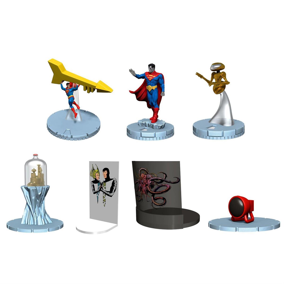 DC HeroClix Iconix: Fortress of Solitude Volume 1 Mini-Figure and Game Set