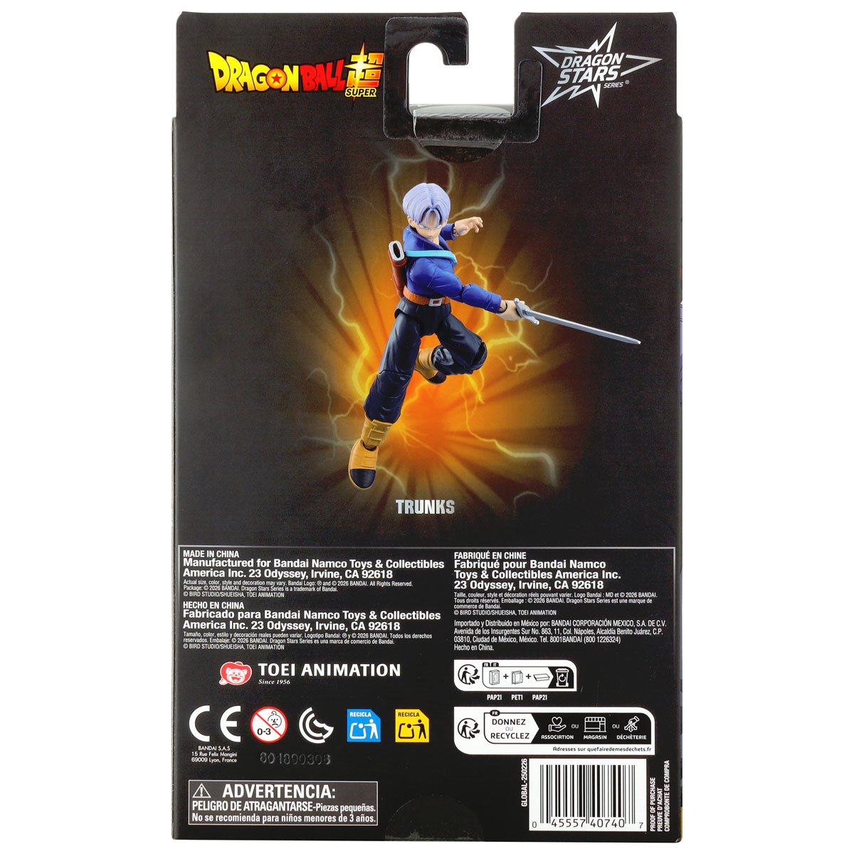 Dragon Ball Z Dragon Stars Future Trunks Action Figure