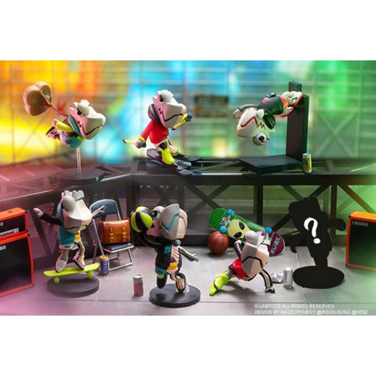 Wazzbone Squad Blind Box Vinyl Figure