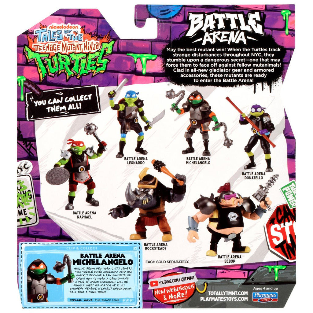 Tales of the Teenage Mutant Ninja Turtles Basic Action Figure Wave 6 Case of 8