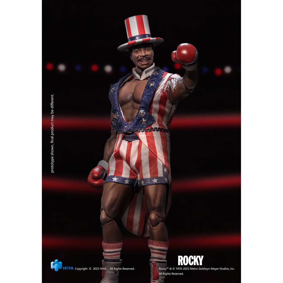 Rocky I Apollo Creed Exquisite Super Series 1:12 Scale Action Figure