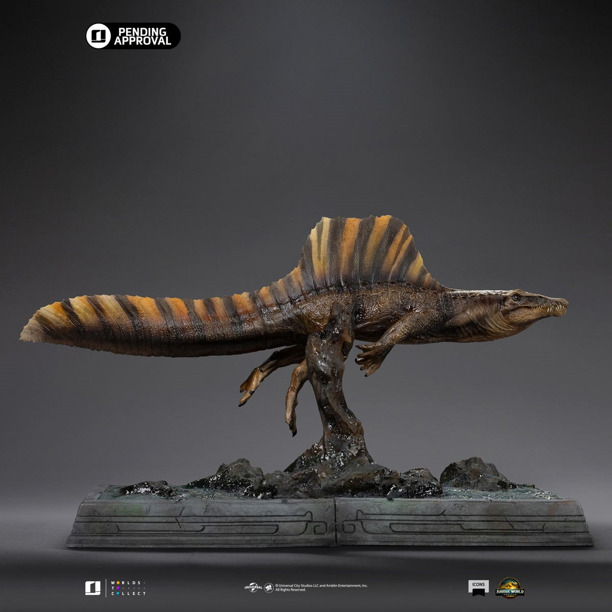 Jurassic World Spinosaurus Icons Statue