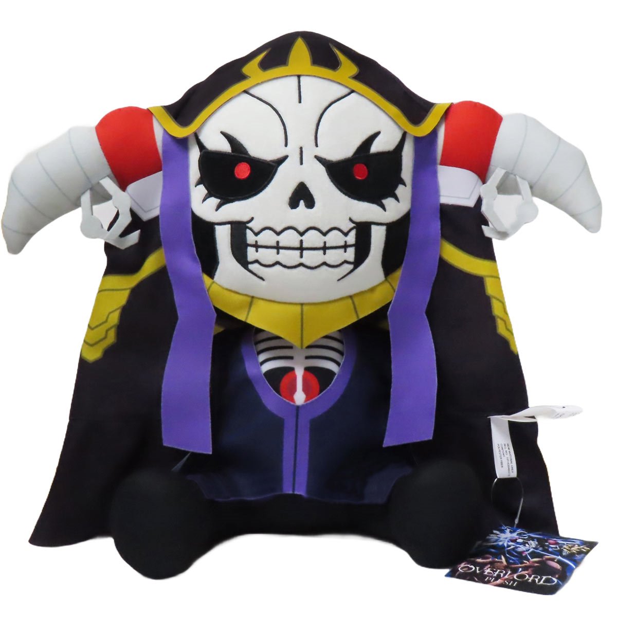 Overload S1 Ains Ooal Gown Basic Clothing Sitting Pose 12-Inch Plush