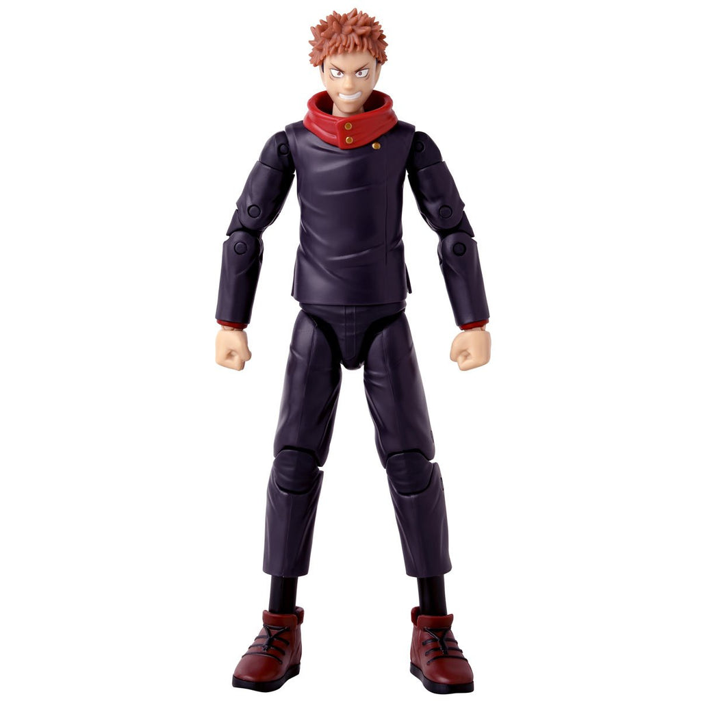 Jujutsu Kaisen Anime Heroes Yuji Itadori Black Flash Version Action Figure