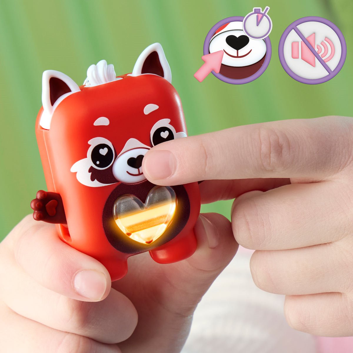 Nano-mals Pamanda the Red Panda Electronic Pet Toy