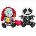 The Nightmare Before Christmas Jack & Sally with Heart Phunny Plush
