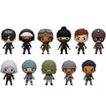Tom Clancys Rainbow Six Siege 3D Foam Bag Clip Random 6-Pack