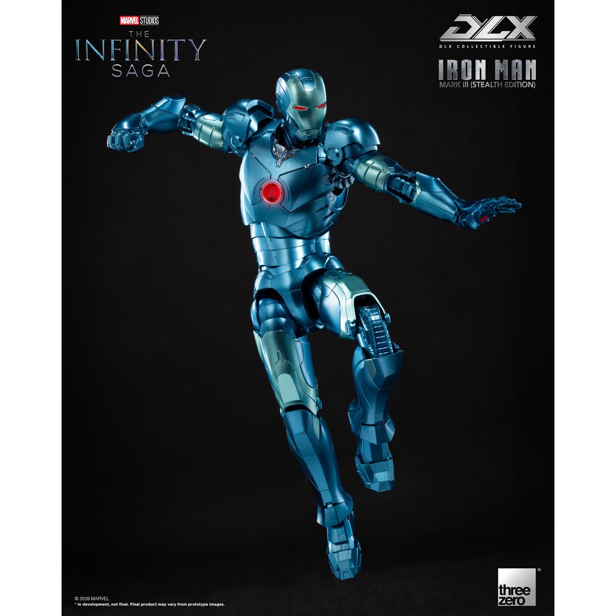 Marvel Studios: The Infinity Saga Iron Man Mark 3 Stealth Edition DLX Action Figure