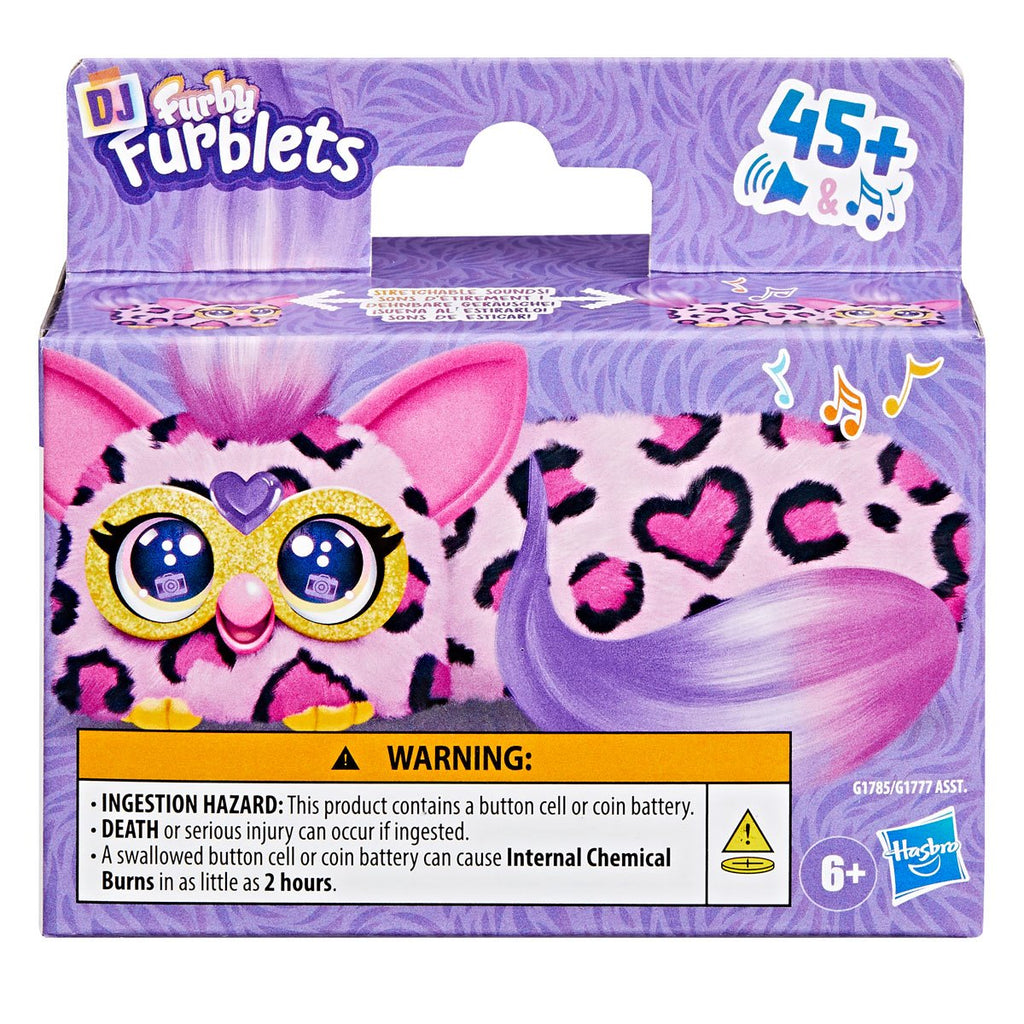 Furby DJ Furblets Kitt-Ee-Luv Mini Electronic Plush Toy