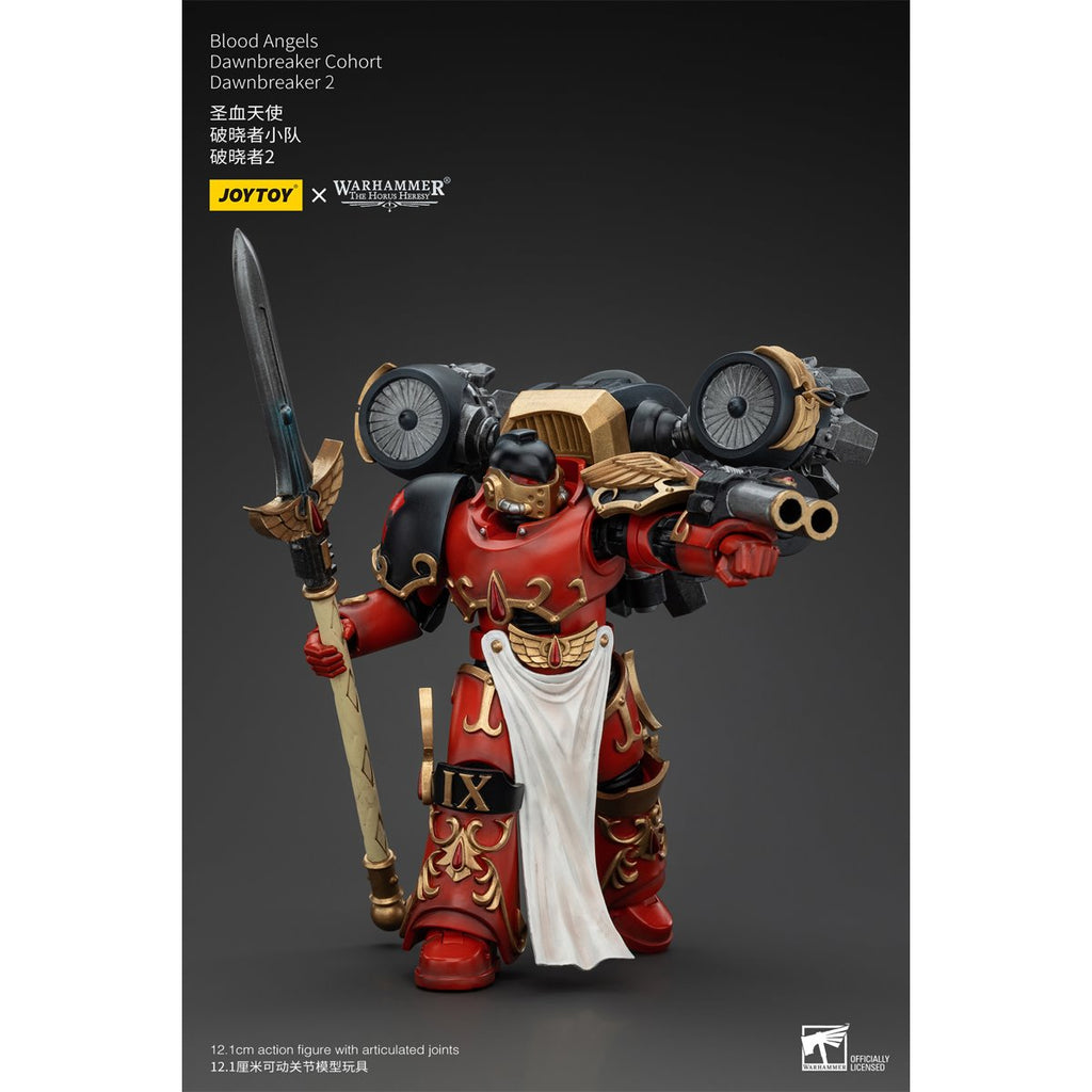 Joy Toy Warhammer The Horus Heresy Blood Angels Dawnbreaker Cohort Dawnbreaker 2 1:18 Scale Action Figure