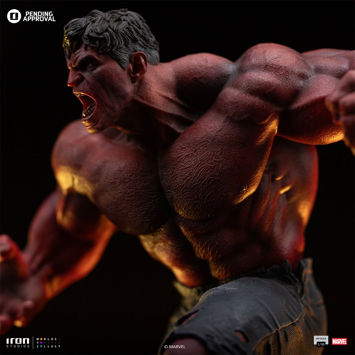 Captain America: Brave New World Red Hulk 1:10 Art Scale Limited Edition Statue