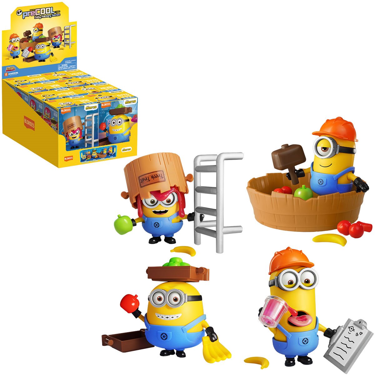 Minions Blokees Mini Model Kit Case of 8