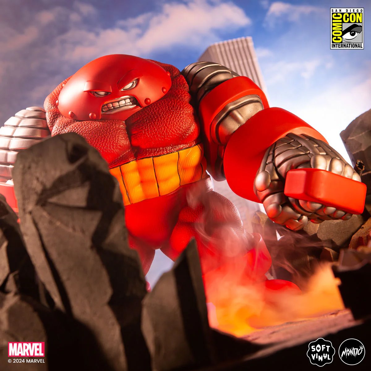 Juggernaut Colossus Edition Soft Vinyl Figure - SDCC Exclusive