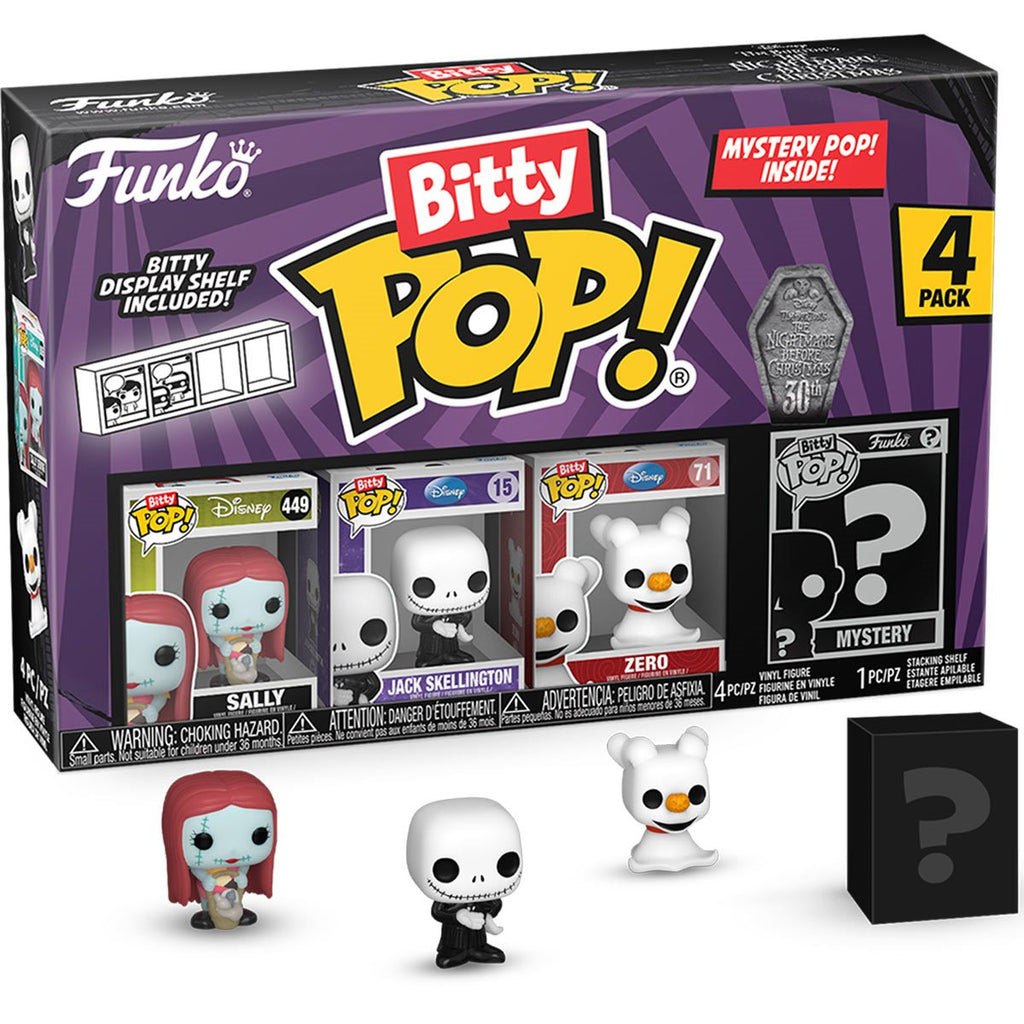 The Nightmare Before Christmas Sally Funko Bitty Pop! Mini-Figure 4-Pack